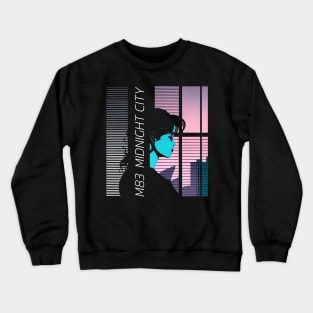 M83 ::: Retro Style Fan Design Crewneck Sweatshirt